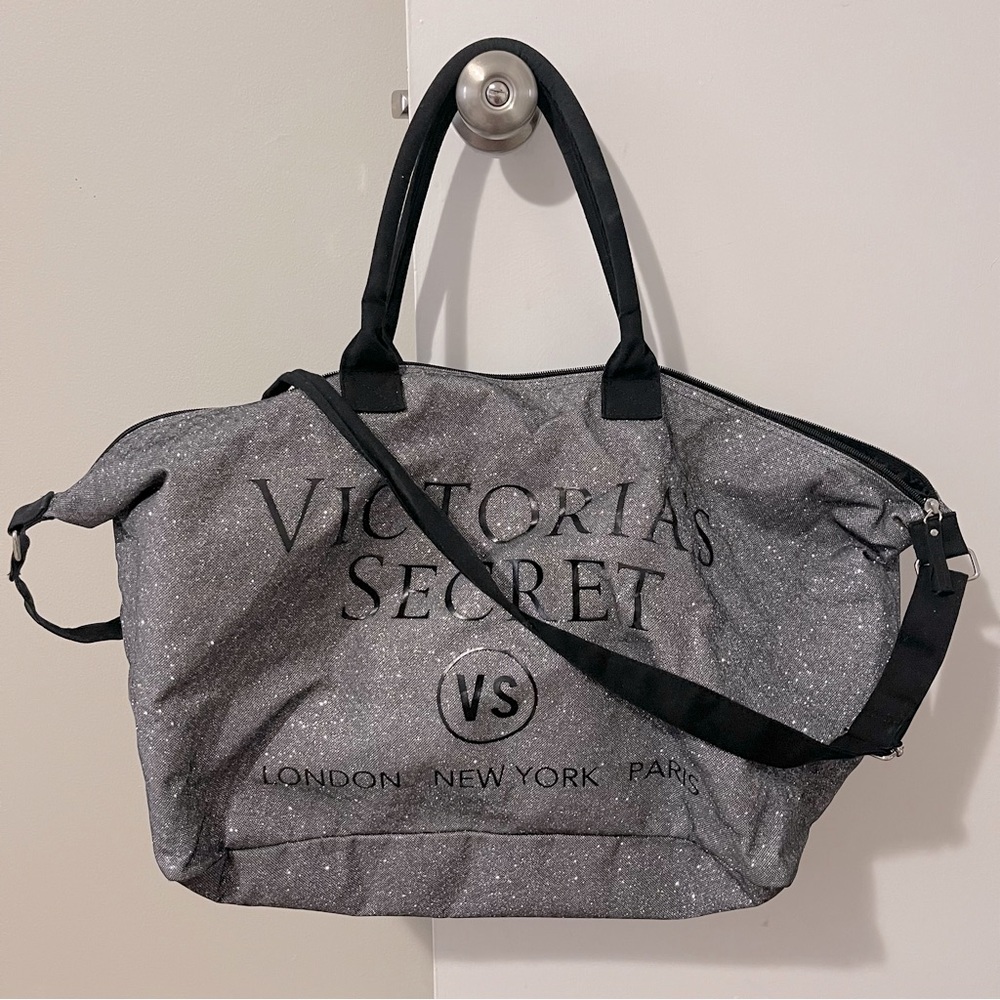 BOGO FREE - Victoria Secret glitter overnight bag